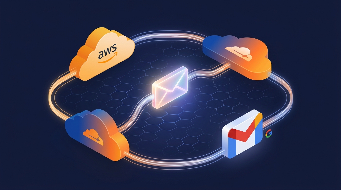 Free Custom Domain Email with AWS SES, Cloudflare, and Gmail